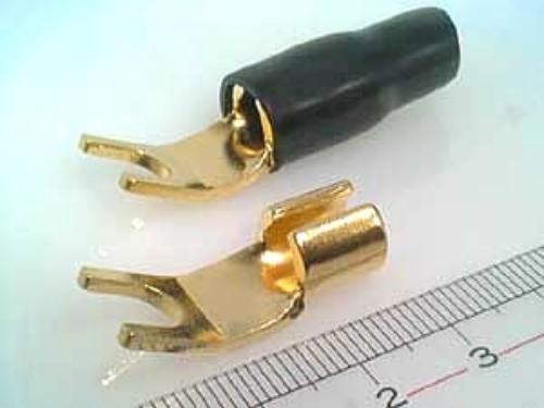 Cable Terminal ID:6mm Black Gold